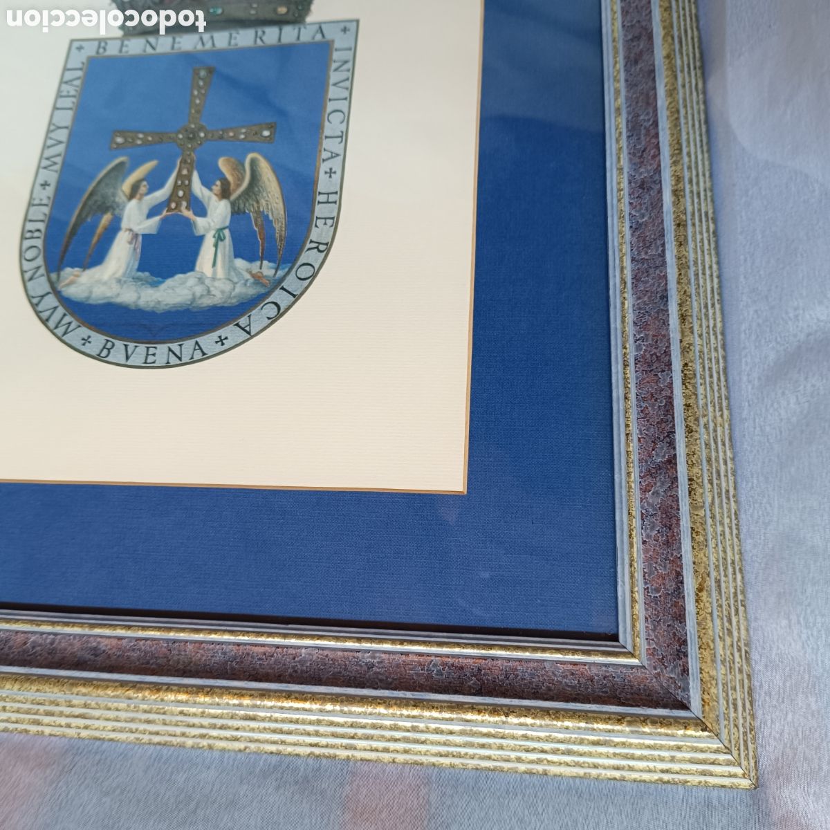 Arte: Cuadro Escudo Ciudad de Oviedo - Foto 5