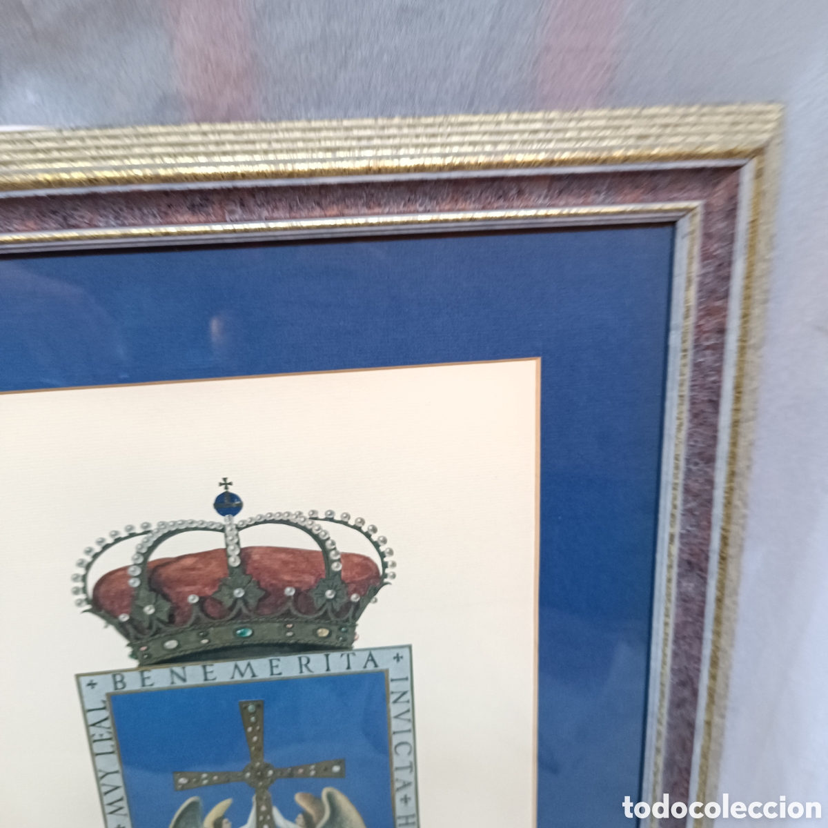 Arte: Cuadro Escudo Ciudad de Oviedo - Foto 7