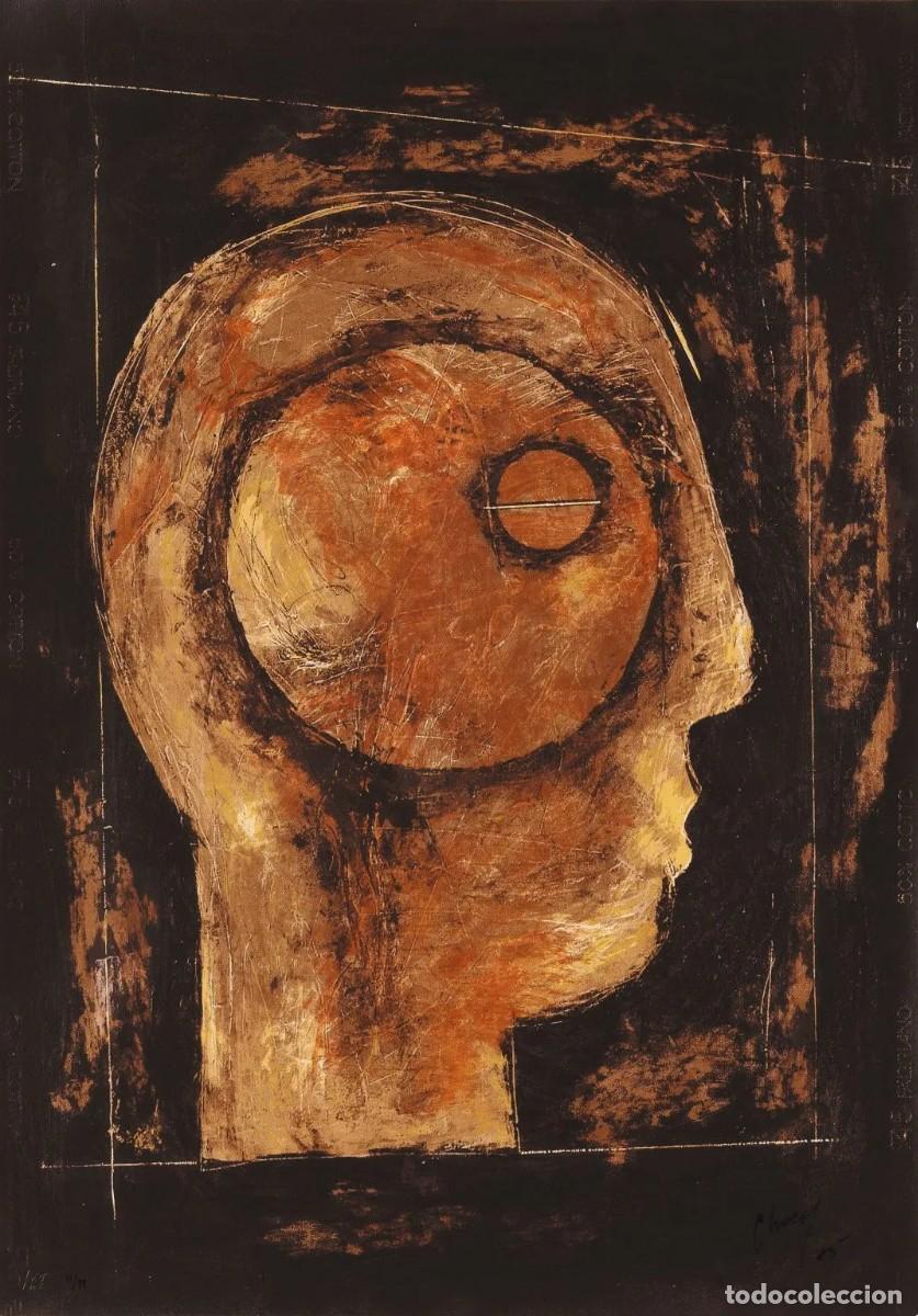 Arte: EDUARDO &ldquo;CHOCO&rdquo; ROCA (Cuba, 1949). Rostro de perfil - Foto 1