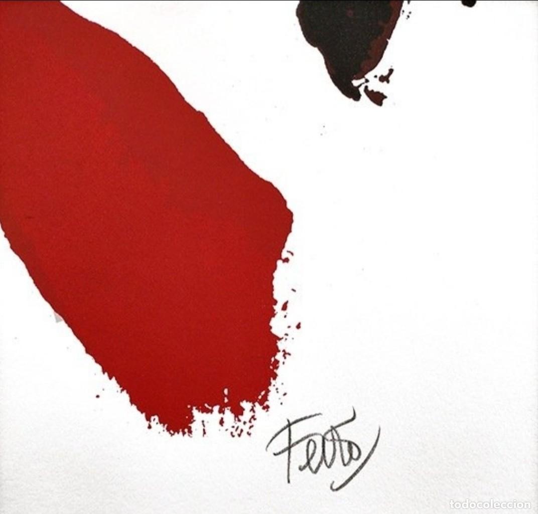 Arte: Serigraf&iacute;a Original Luis Feito. (2016) - Foto 2