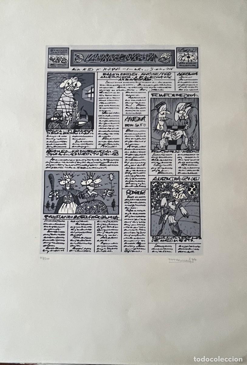 Arte: JOSE LUIS PASCUAL. Serigrafia - Foto 2