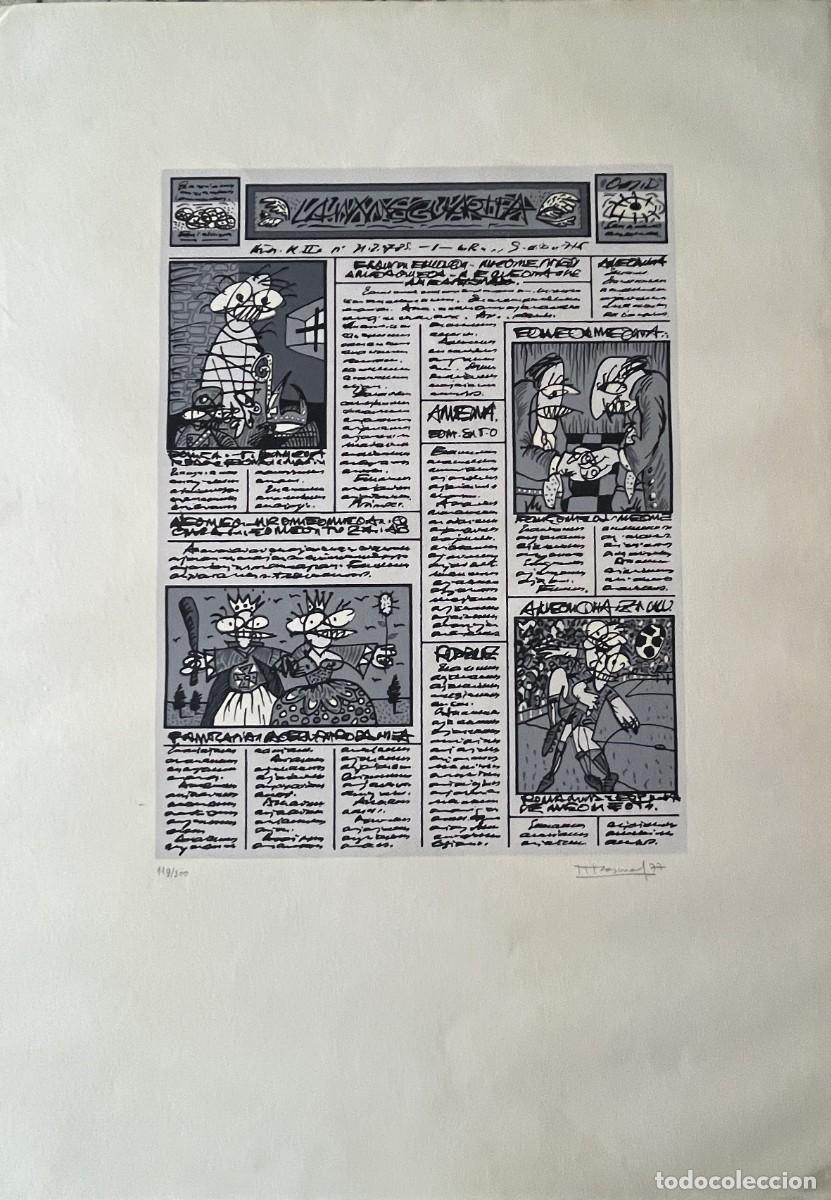 Arte: JOSE LUIS PASCUAL. Serigrafia - Foto 4