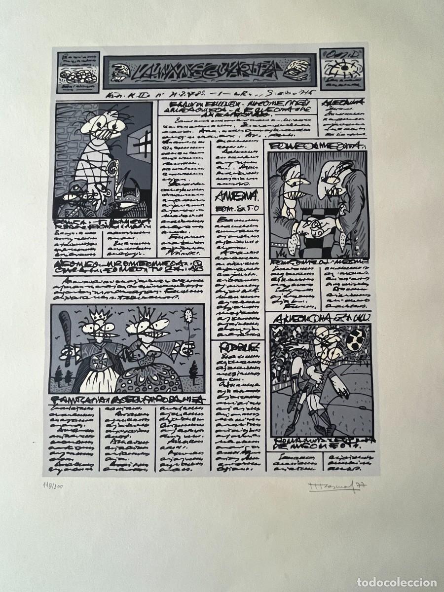 Arte: JOSE LUIS PASCUAL. Serigrafia - Foto 5