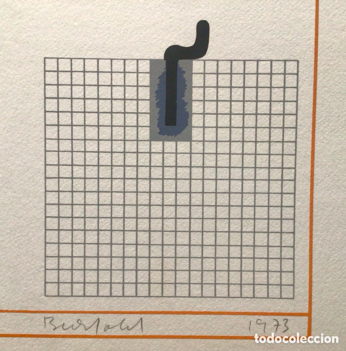 Arte: SERIGRAF&Iacute;A ERWIN BECHTOLD . APENDIX MOVENS . ALEMANIA - Foto 4