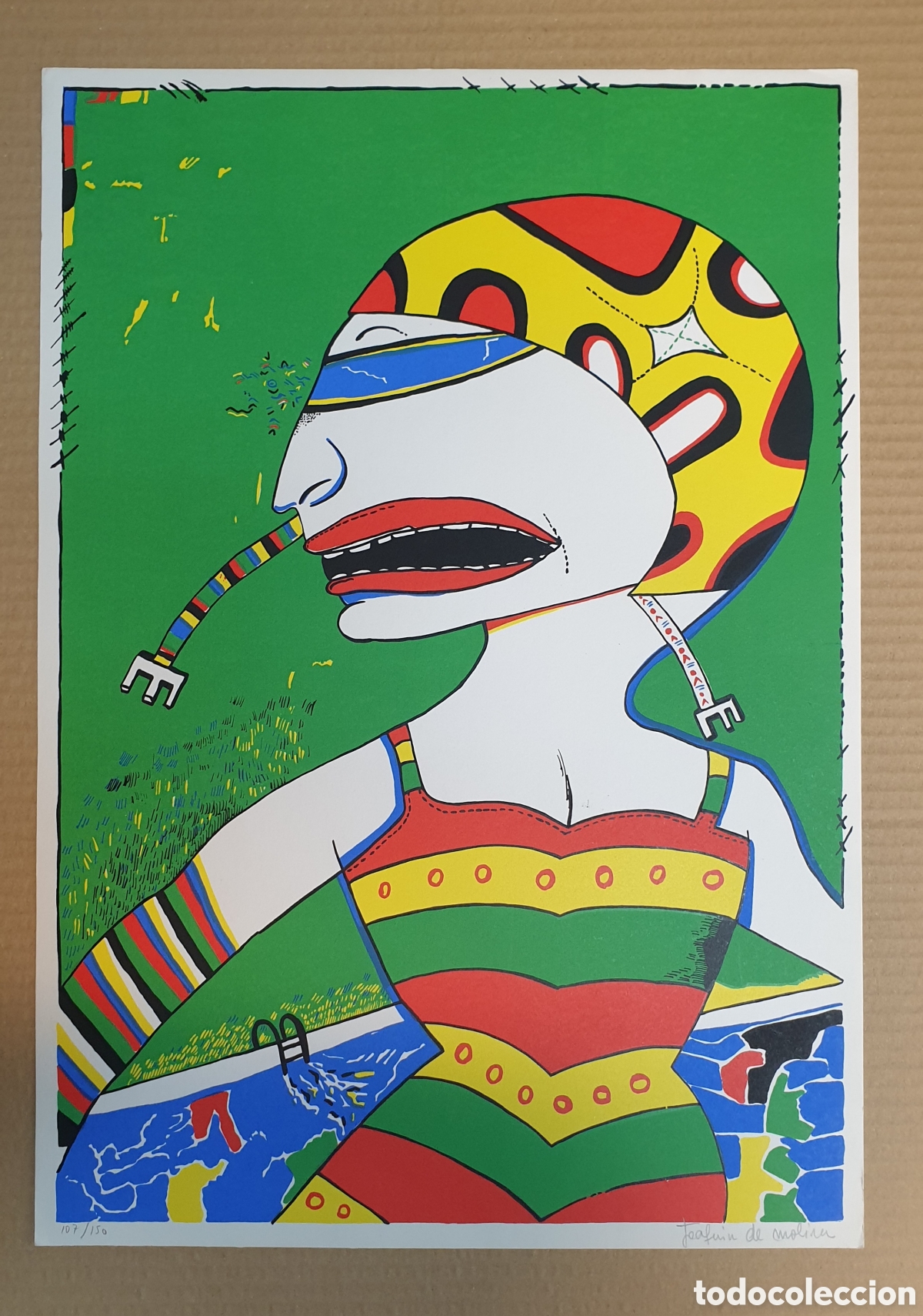 Arte: JOAQU&Iacute;N DE MOLINA Serigraf&iacute;a - Foto 1
