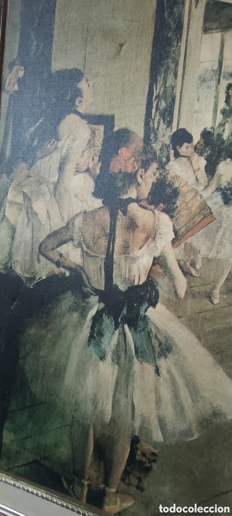 Arte: Cuadro, serigraf&iacute;a Degas - Foto 3