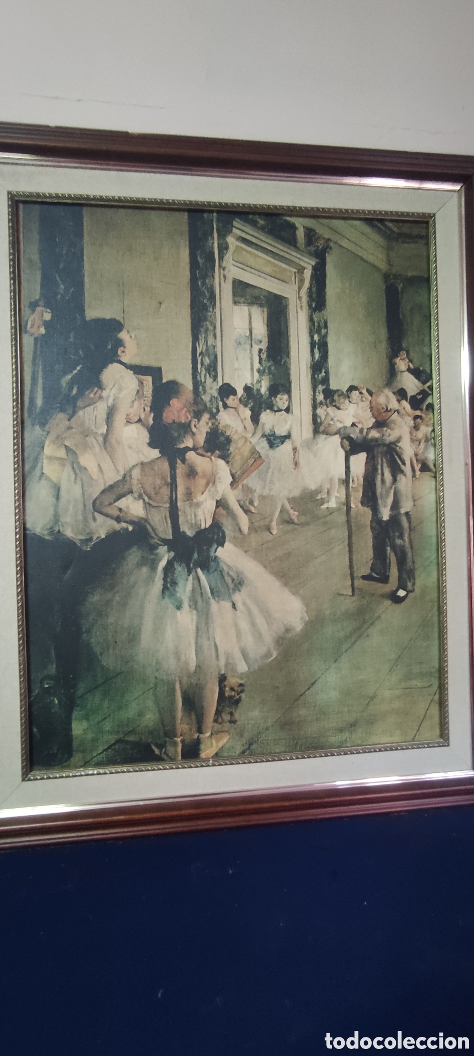 Arte: Cuadro, serigraf&iacute;a Degas - Foto 8