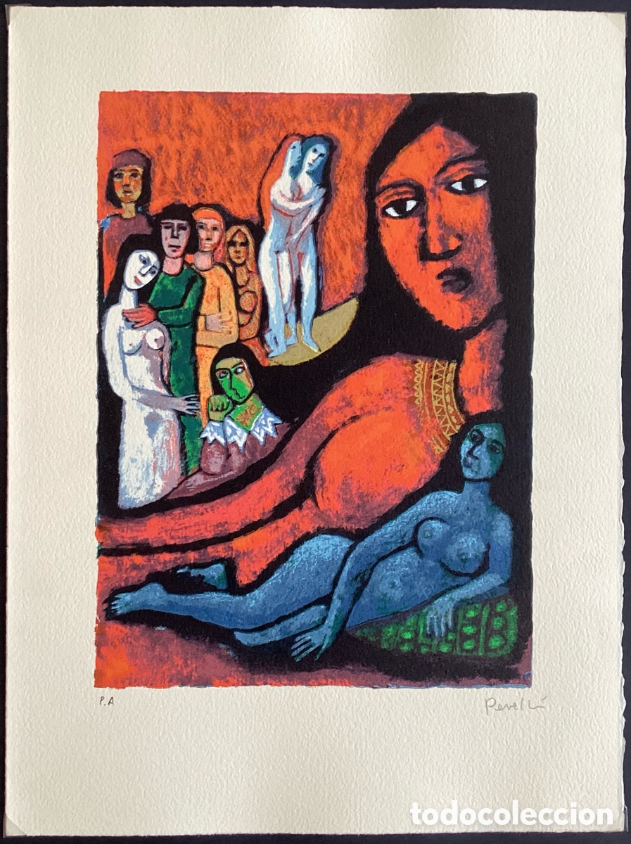 Arte: &ldquo; LAS MUSAS &ldquo; DE CELEDONIO PERELLON. - Foto 1