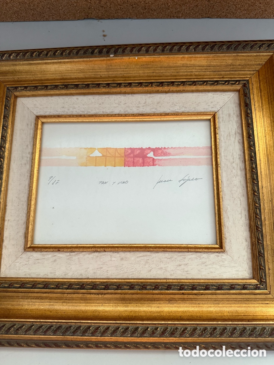 Arte: Serigraf&iacute;a religiosa numerada y firmada - Foto 2