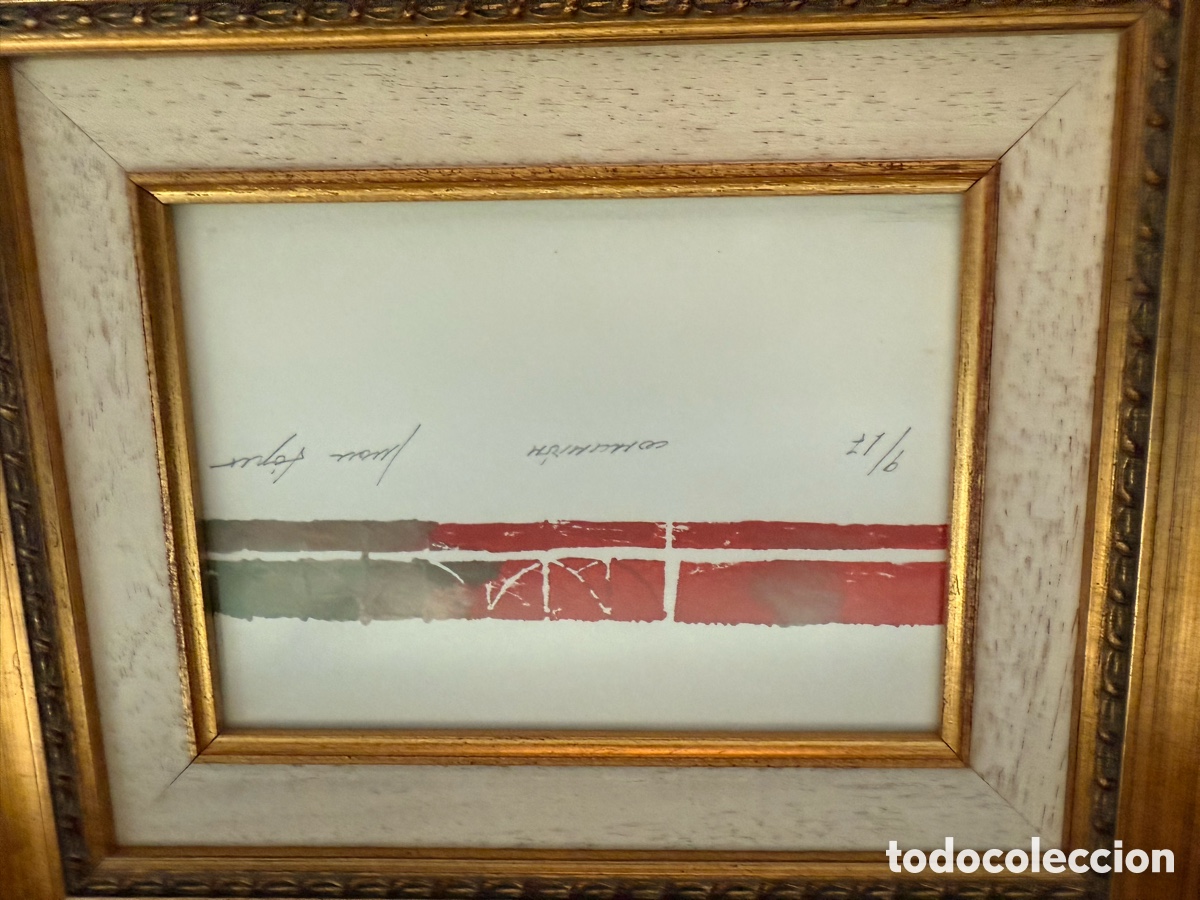 Arte: Serigraf&iacute;a religiosa numerada y firmada - Foto 2