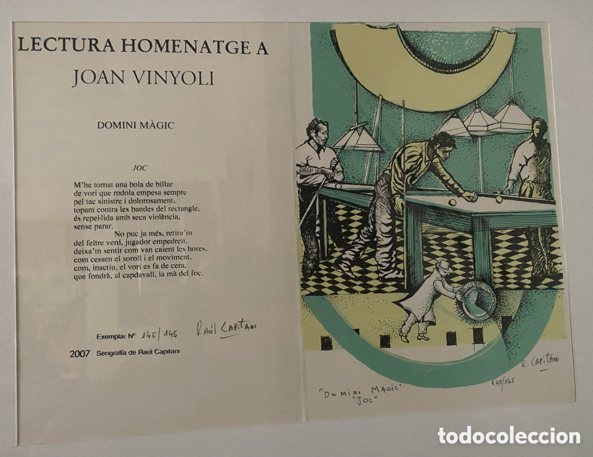 Arte: Cuadro serigraf&iacute;a de Raul Capitani - Foto 2