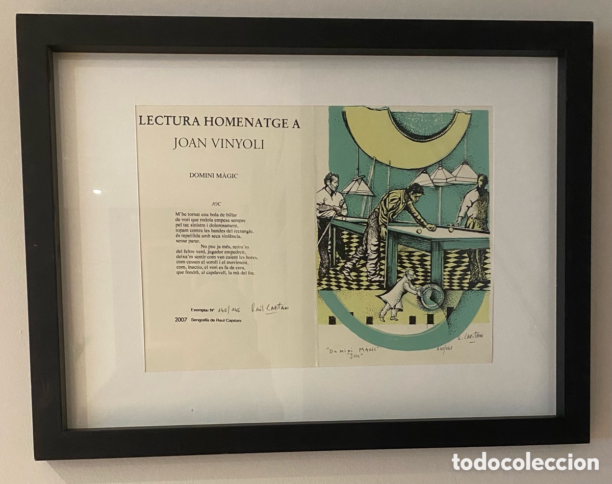 Arte: Cuadro serigraf&iacute;a de Raul Capitani - Foto 5