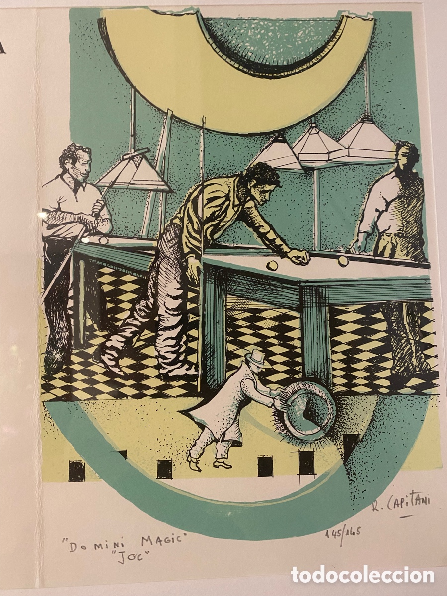 Arte: Cuadro serigraf&iacute;a de Raul Capitani - Foto 1