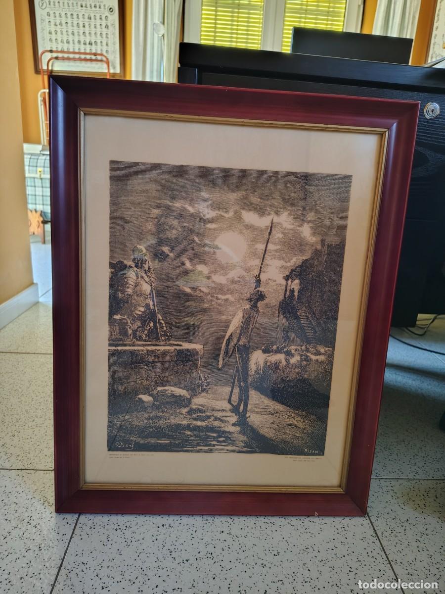 Arte: Serigrafia de Don Quijote de la Mancha. - Foto 2