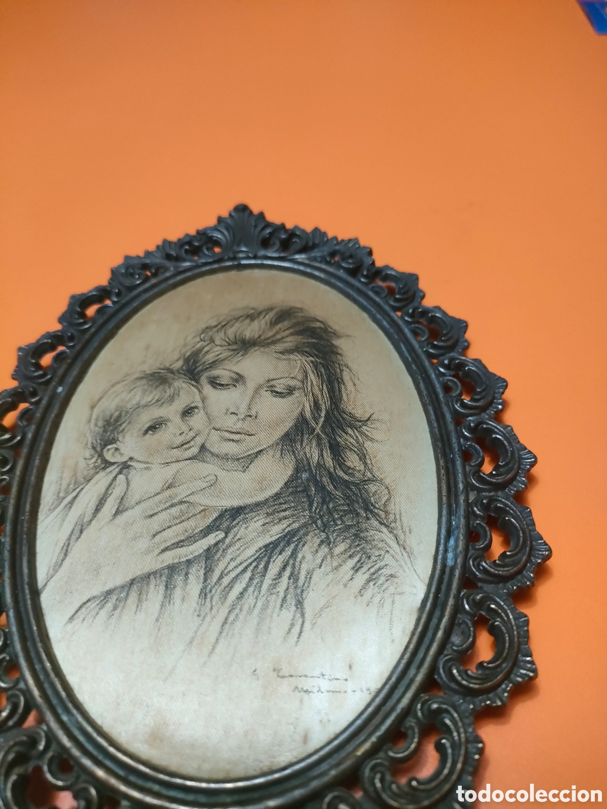 Arte: Cuadrito vintage Giuseppe Tarantino - Foto 2