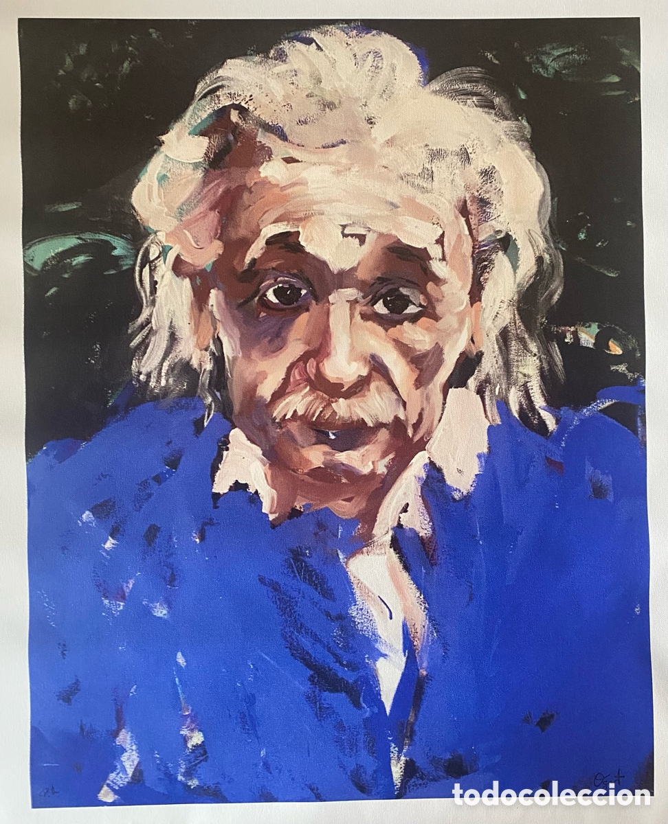 Arte: Serigraf&iacute;a Albert Einstein - Foto 1