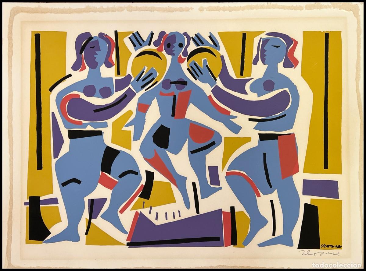 Arte: LUIS SEOANE - MUSICOS - 1970 - Foto 1