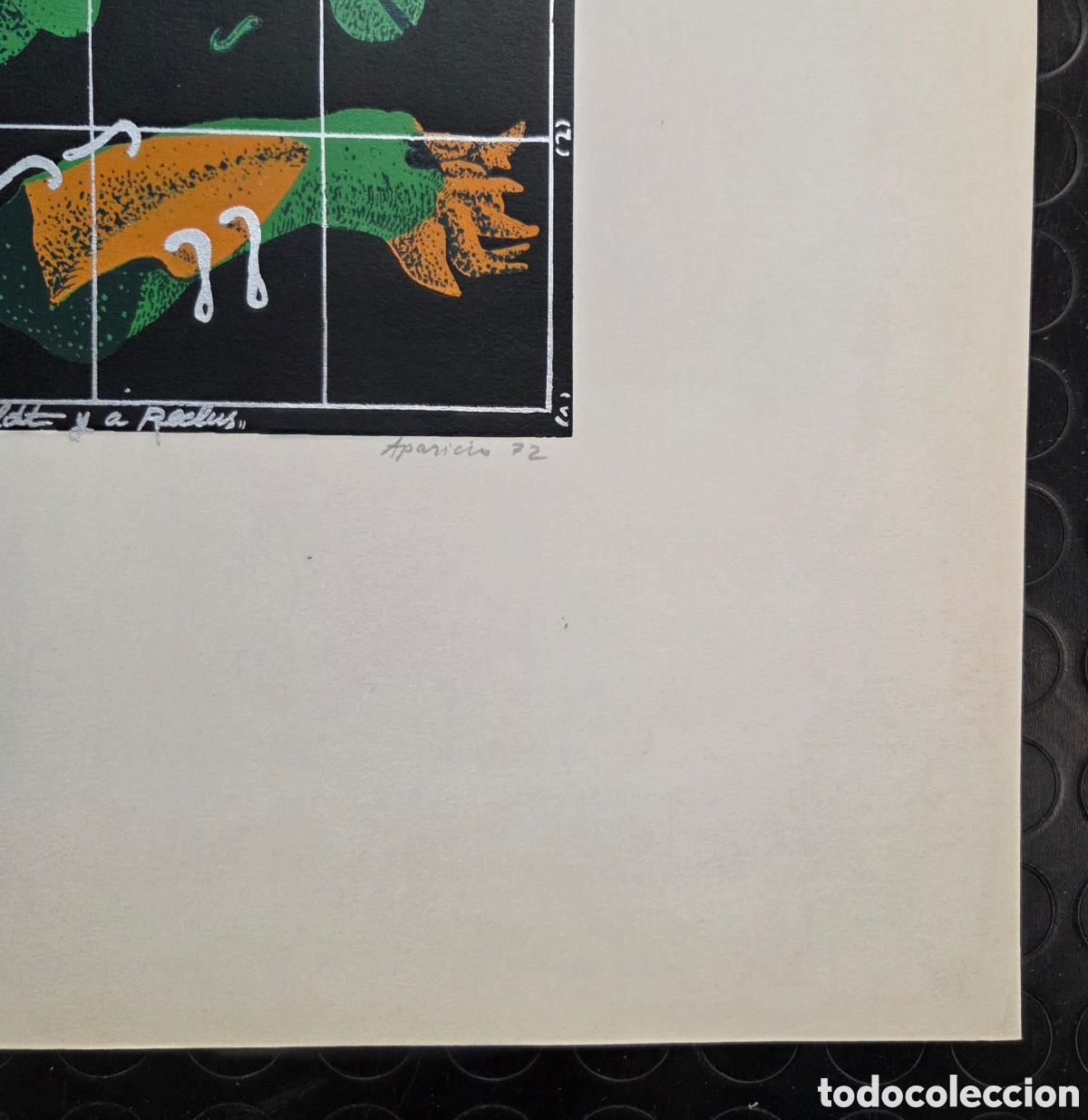 Arte: GERARDO APARICIO. Serigraf&iacute;a 1972. - Foto 6