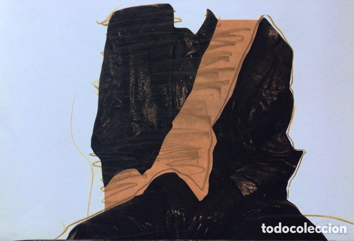 Arte: Figura sentada . Rafael Canogar - Foto 3