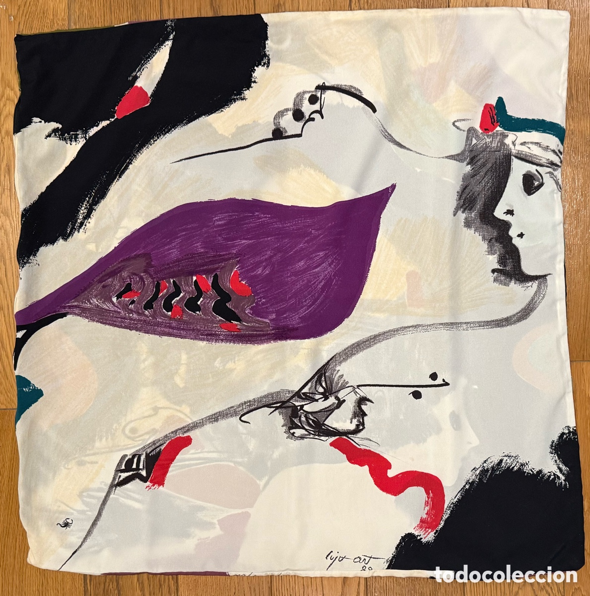 Arte: Foulards Cuixart funda coj&iacute;n - Foto 2