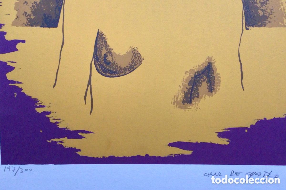 Arte: Serigraf&iacute;a Cruz De Castro - Foto 7