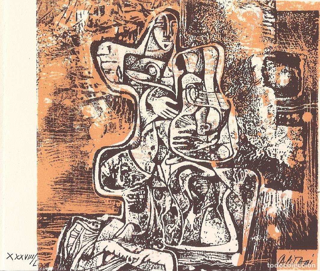 Kunst: Raul Capitani. Serigraf&iacute;a Mendoza. Firmada y numerada XXXVIII/L. La piedra infinita. Jorge Ramponi.