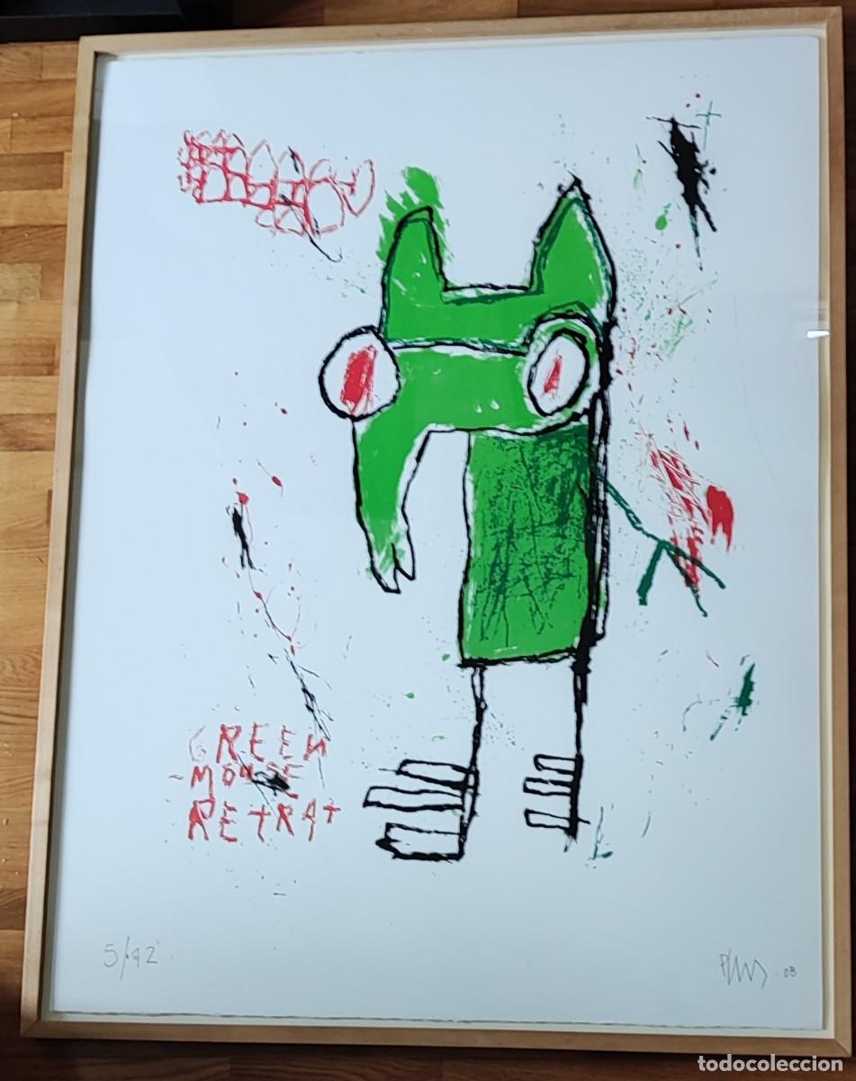 Arte: GREEN MOUSE RETRAT Edgar Plans - Foto 1