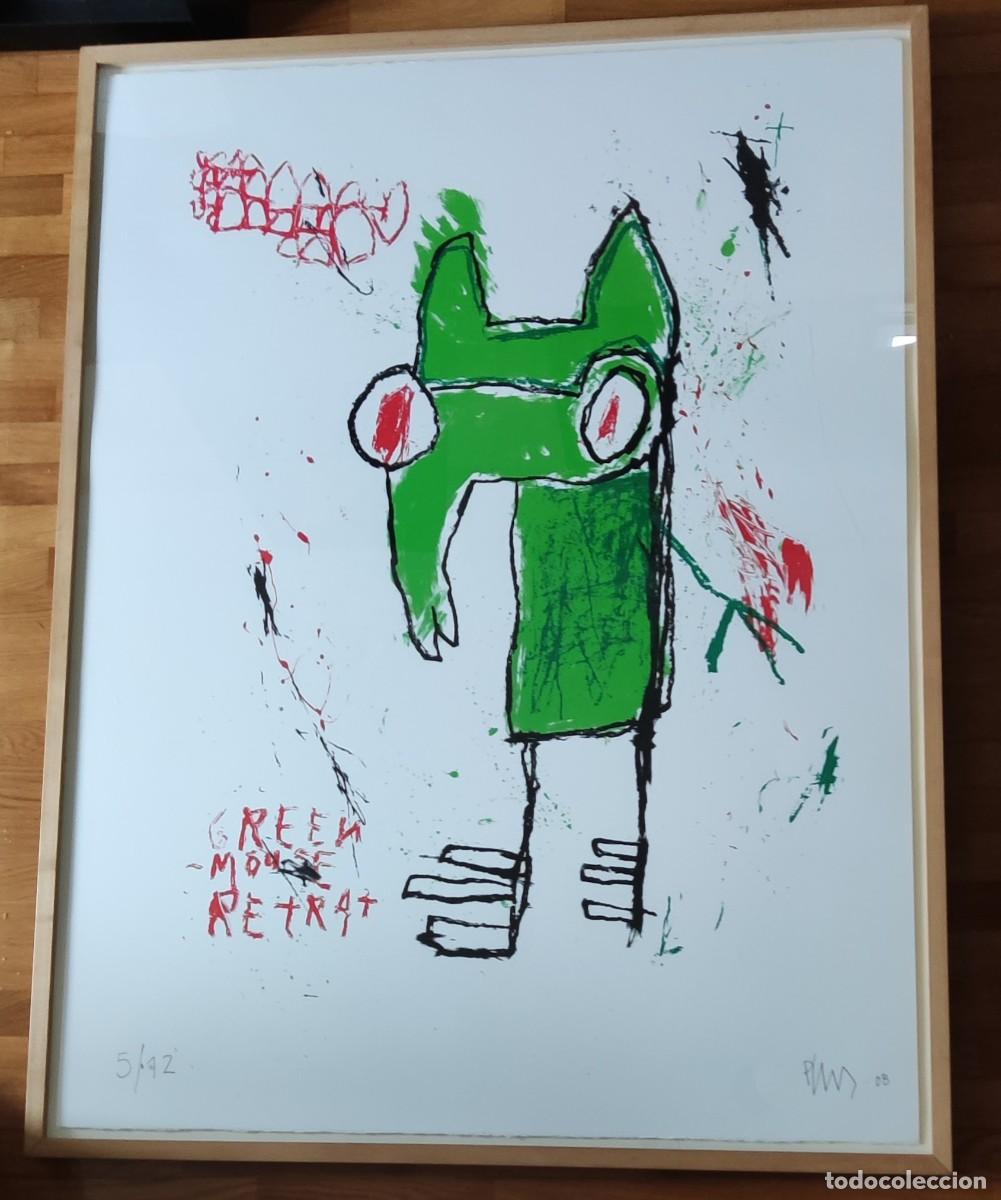 Arte: GREEN MOUSE RETRAT Edgar Plans - Foto 2