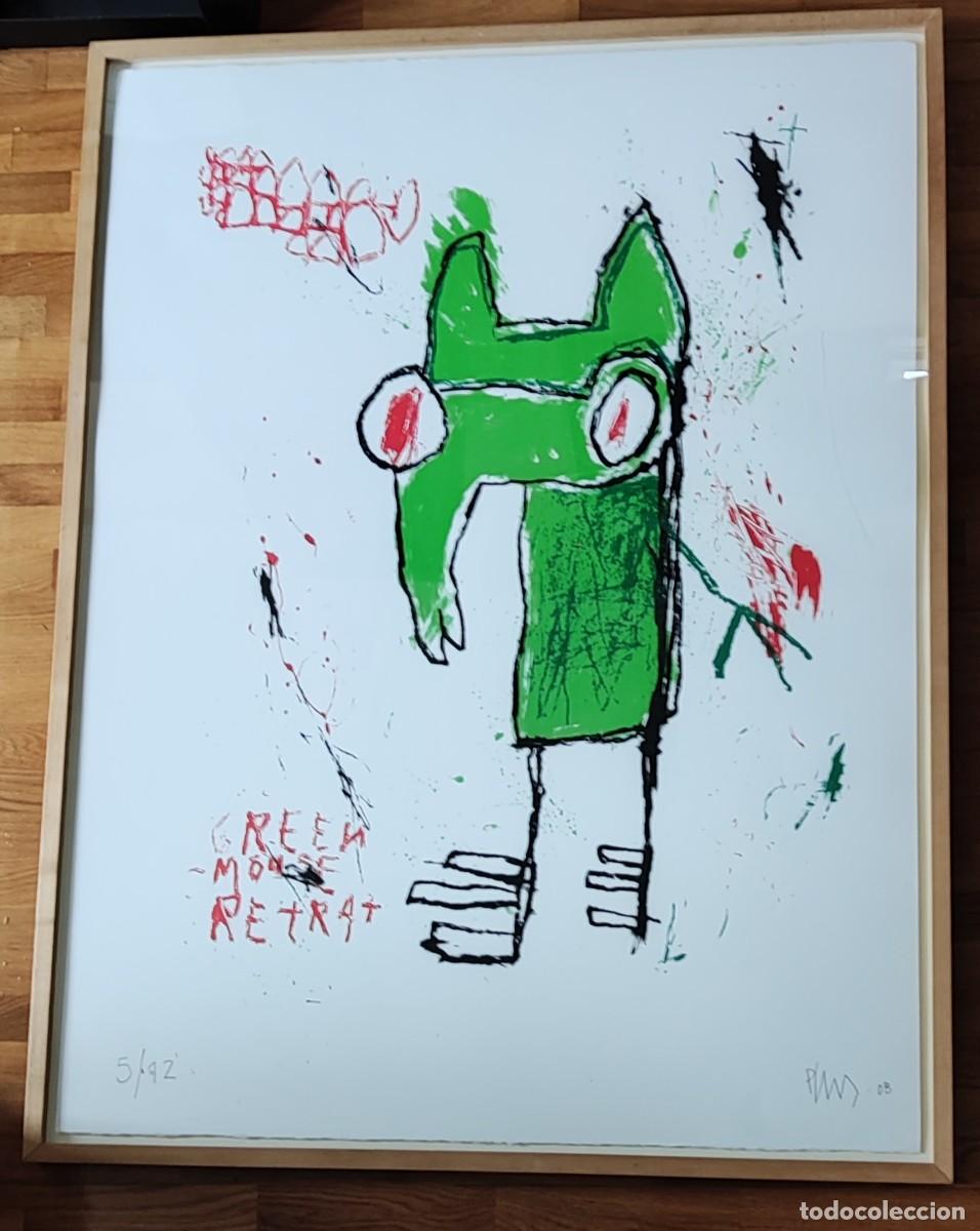Arte: GREEN MOUSE RETRAT Edgar Plans - Foto 3