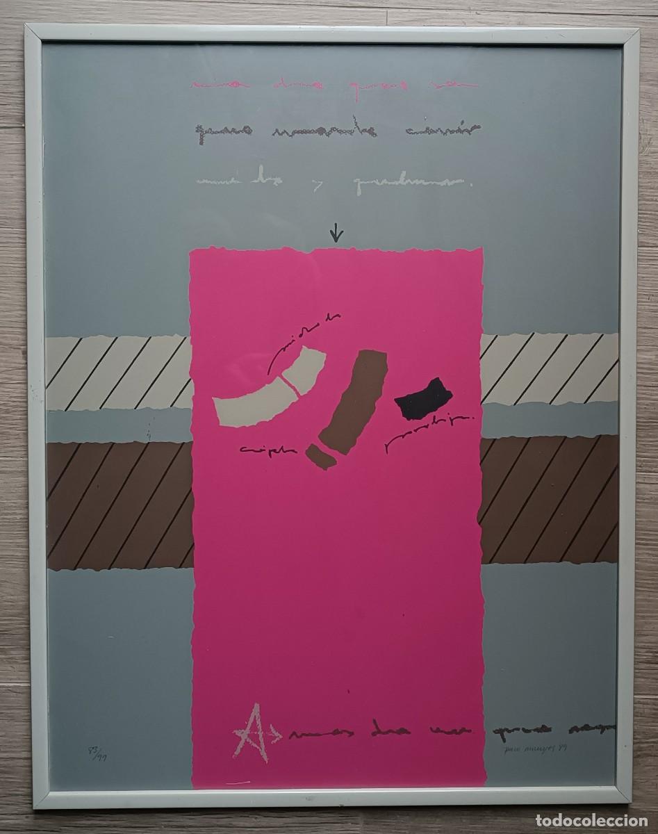 Arte: SERIGRAFIA NUMERADA Y FIRMADA A LAPIZ - Foto 1