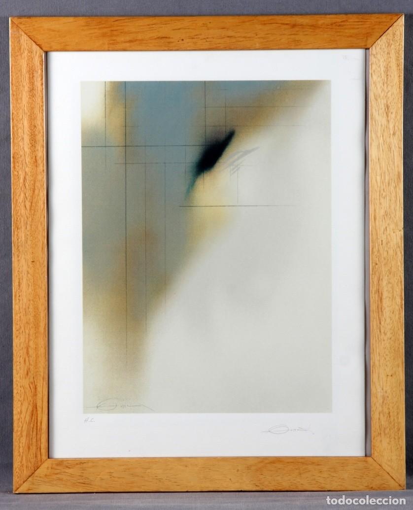 Kunst: Fernando Z&oacute;bel (1924-1984). Serigraf&iacute;a. Firmada