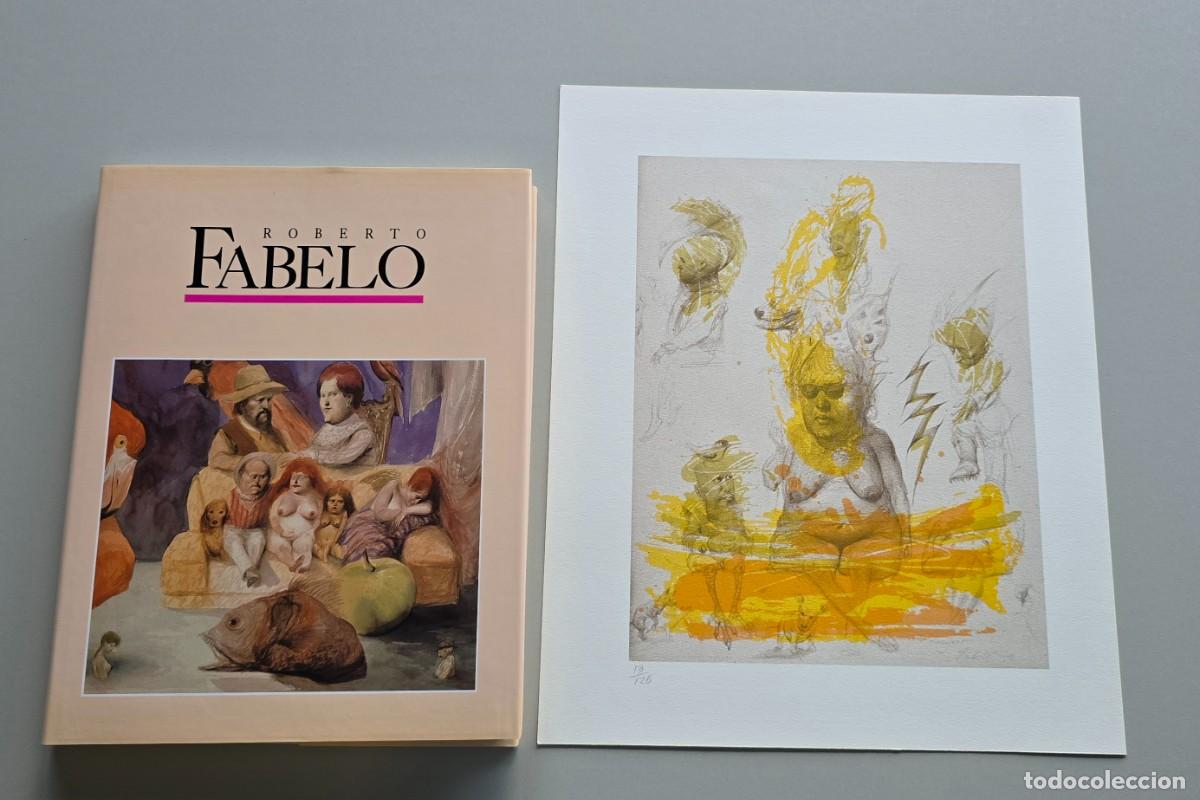 Arte: Libro y serigrafia de Roberto Fabelo - Foto 1