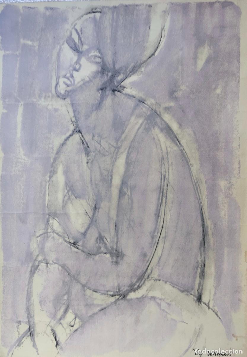 Arte: Cristoforo de Amicis - desnudo - Foto 1