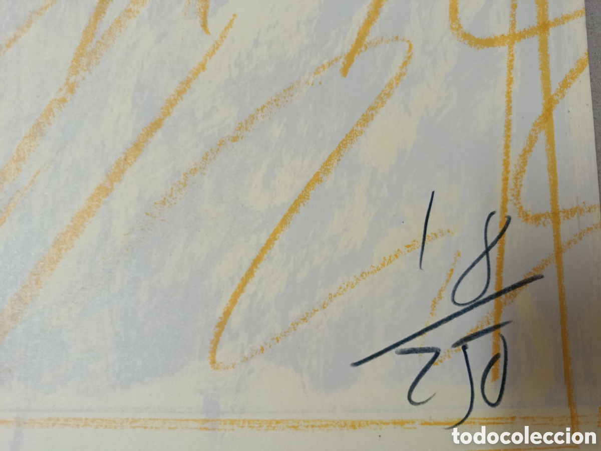 Arte: Juan Su&aacute;rez. Sin t&iacute;tulo &rdquo;Sin t&iacute;tulo&rdquo;. Serigraf&iacute;a sobre papel. - Foto 5