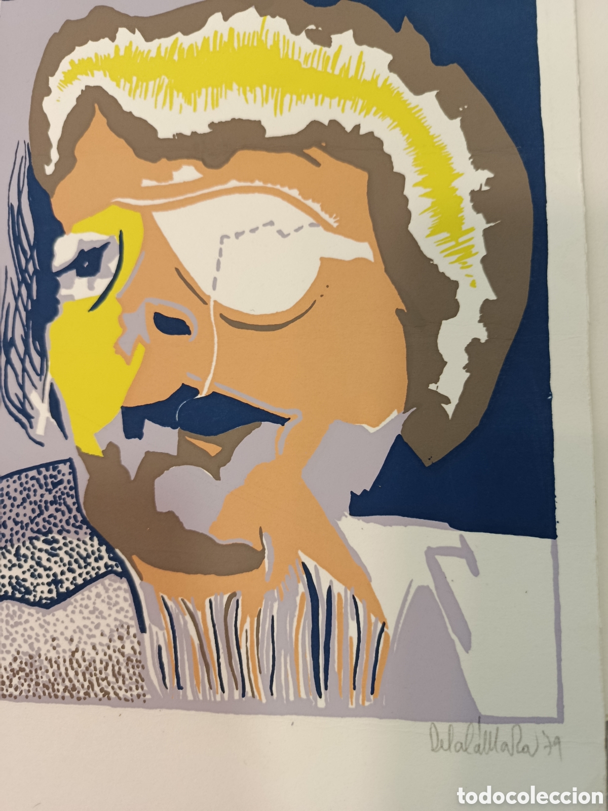 Arte: Luis Delacamara. Sin t&iacute;tulo. 85/250. 1979 - Foto 3