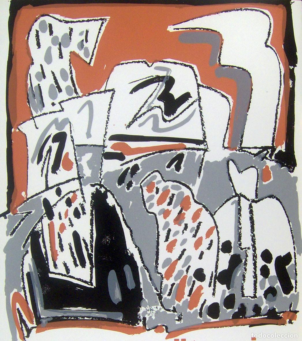 Arte: Jorge Vidal &rdquo;Grupo Simancas&rdquo; Serigraf&iacute;a- Obra Gr&aacute;fica original firmada