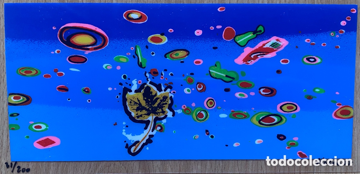 Arte: Serigraf&iacute;a original Renzo Nucara 02 Italia