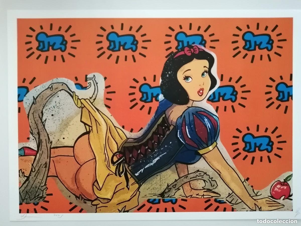 Arte: SERIGRAFIA - DEATH NYC - Blancanieves Disney -