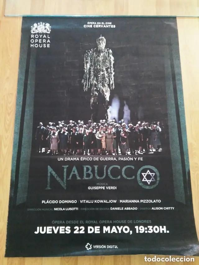 Arte: CARTEL DE CINE ORIGINAL, &Oacute;PERA NABUCCO