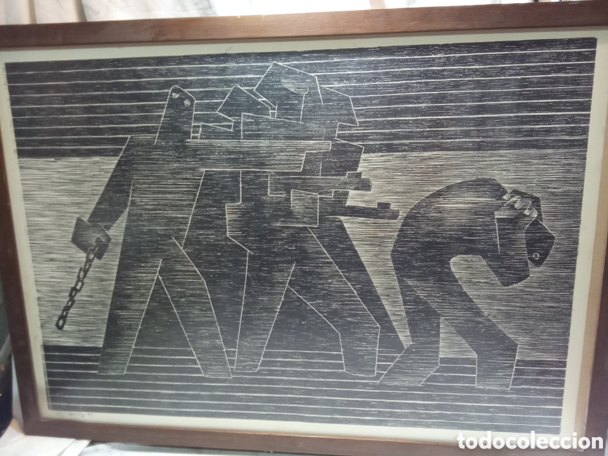 Arte: PRECIOSA SERIGRAF&Iacute;A 14/500 HECHA POR AGUSTIN IBARROLA 1993