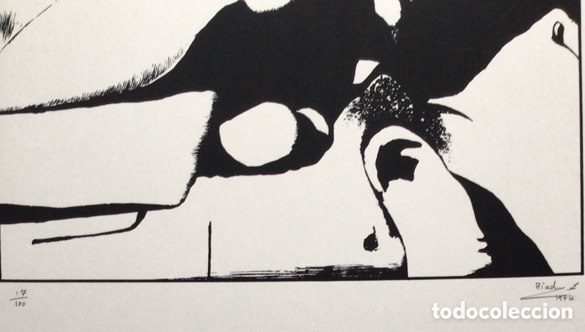 Arte: SERIGRAF&Iacute;A ORIGINAL MOHAMED RIAD EGIPTO - Foto 6