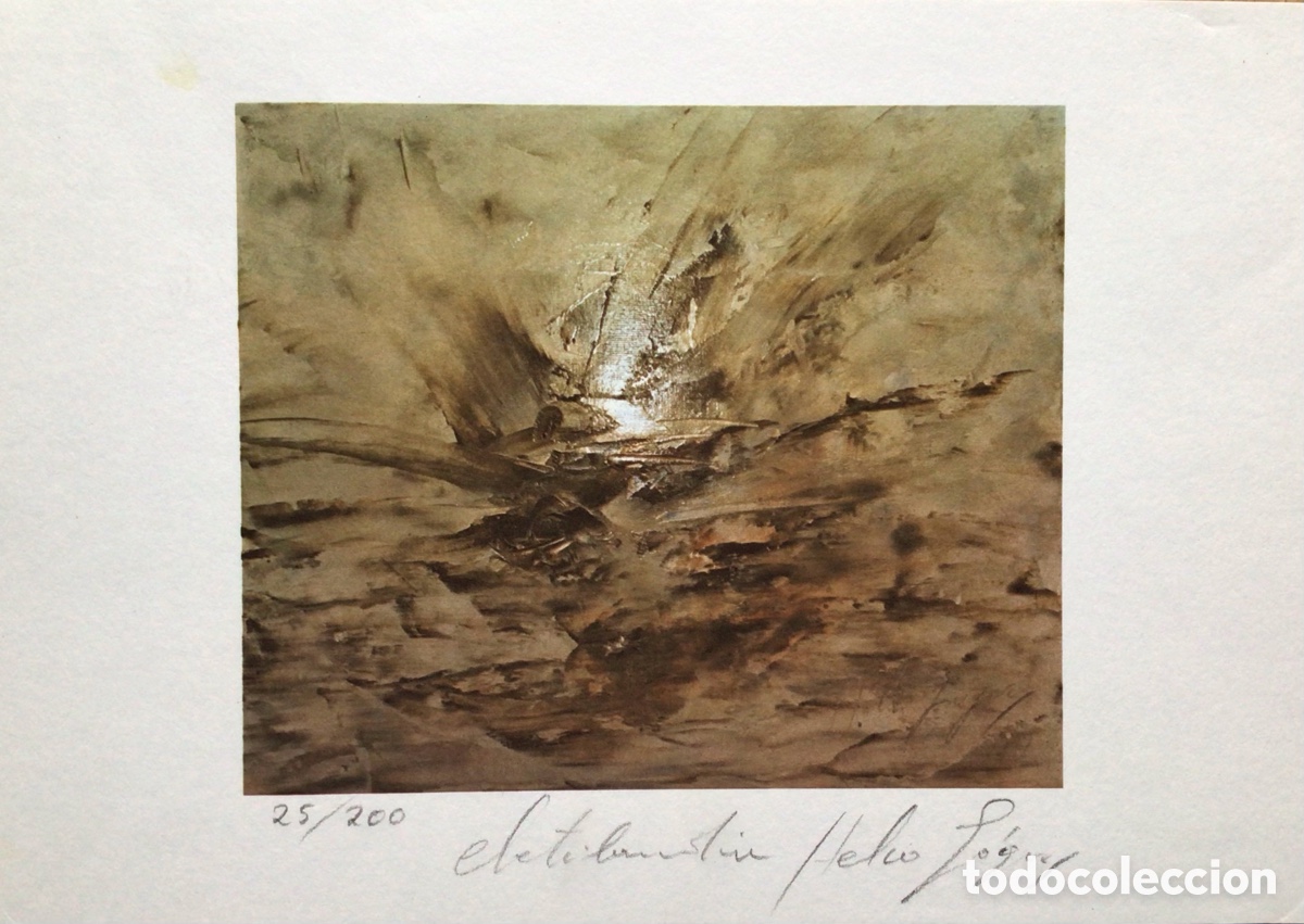 Arte: Serigraf&iacute;a original Helio Gogar - Foto 2