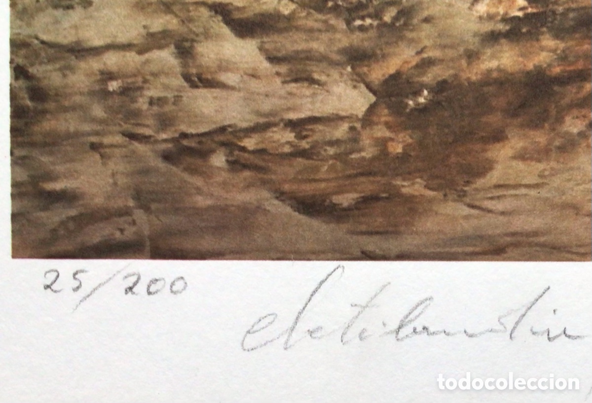 Arte: Serigraf&iacute;a original Helio Gogar - Foto 5