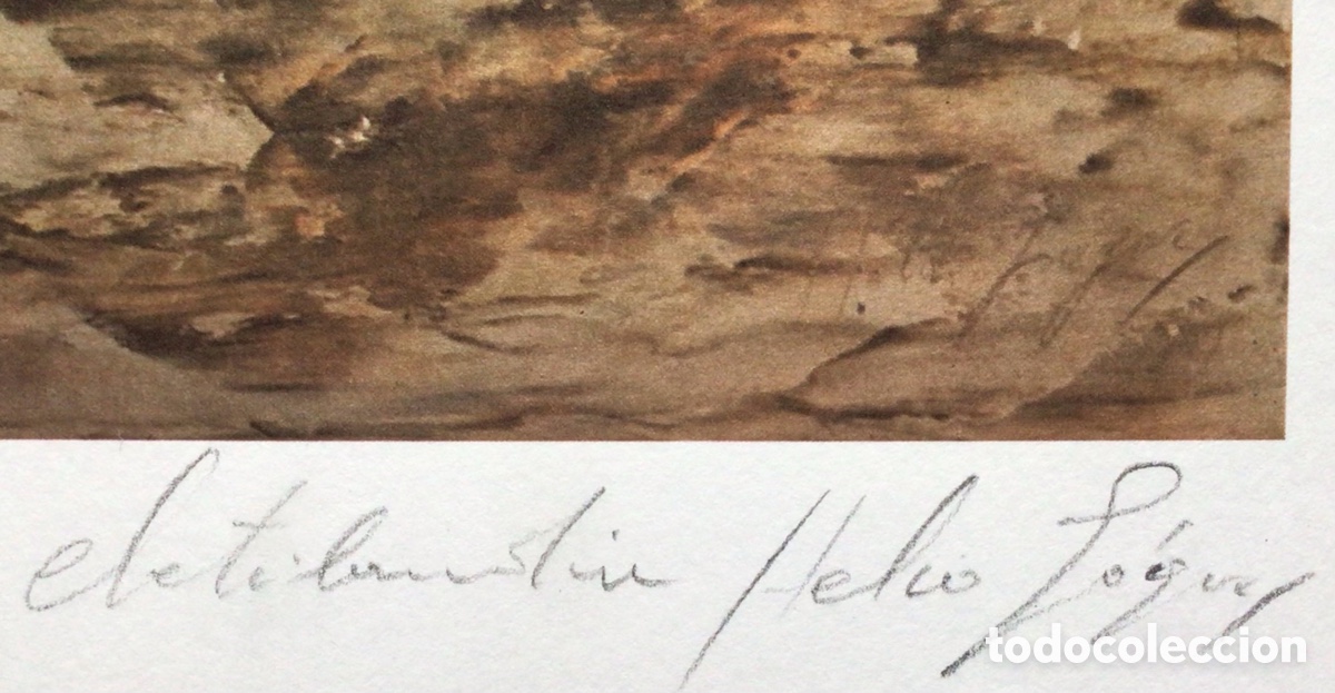 Arte: Serigraf&iacute;a original Helio Gogar - Foto 6