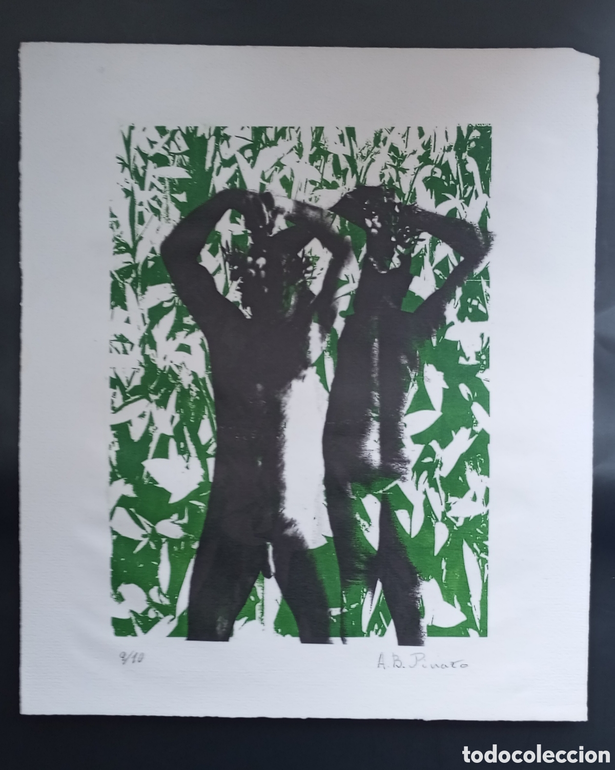 Kunst: SERIGRAFIA NUMERADA, ANGEL BALLESTERO PINAZO TERUEL, VALENCIA . Nr 9/10