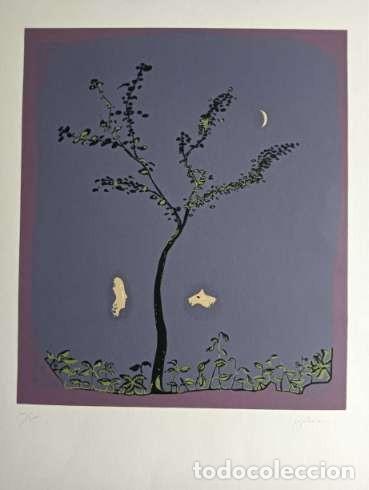 Arte: Ramon Pujolboira (Barcelona 1949-2019) serigraf&iacute;a 40x35 papel 70x50, firmada mano y 192/300 a&ntilde;os 70.