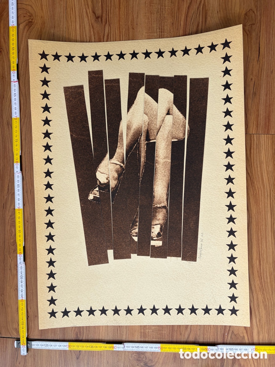 Art: Prueba de artista Collage misses 1975 Angela Garc&iacute;a Codo&ntilde;er