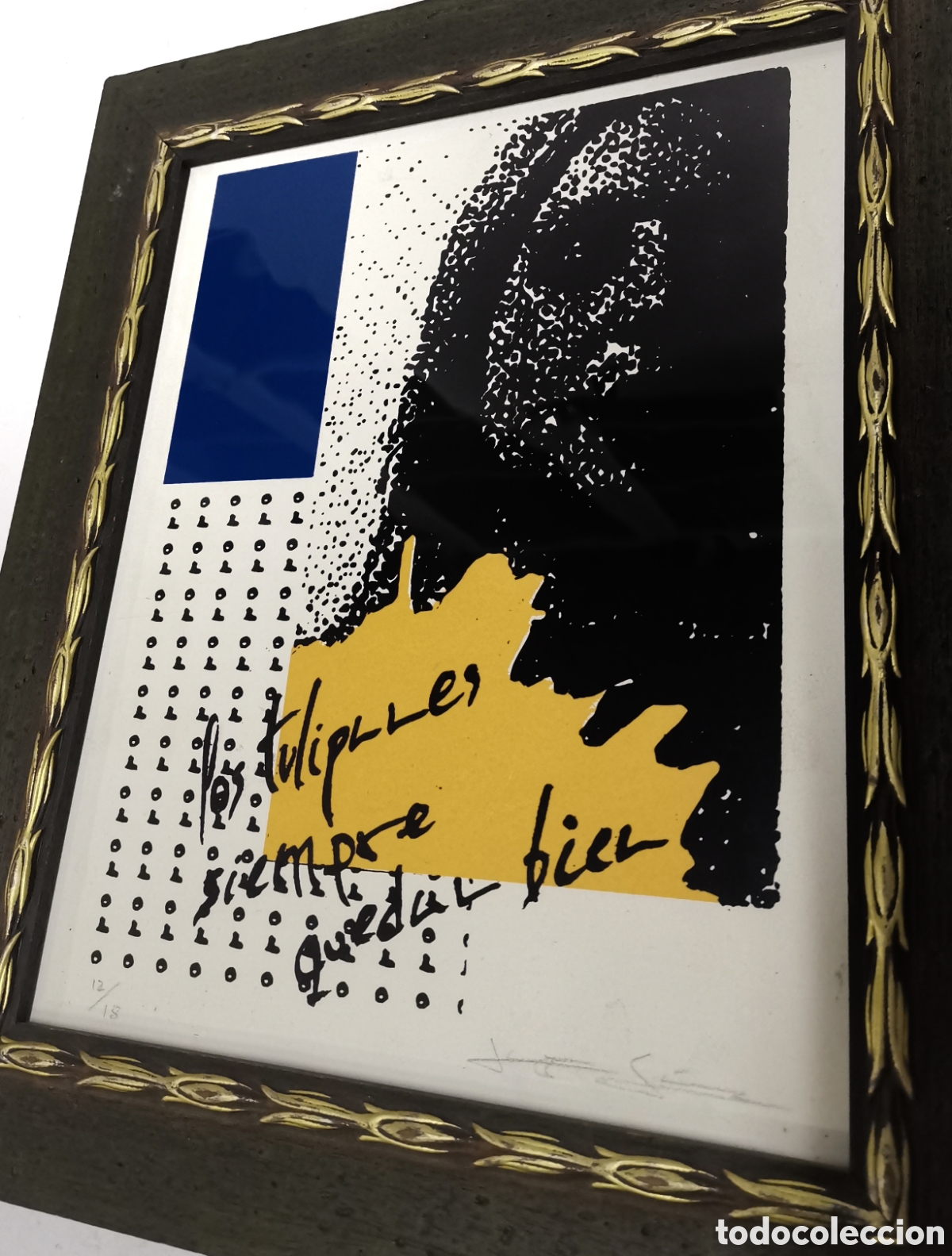 Art: PRECIOSA OBRA PICT&Oacute;RICA MODERNISTA SERIE LIMITADA 12/18