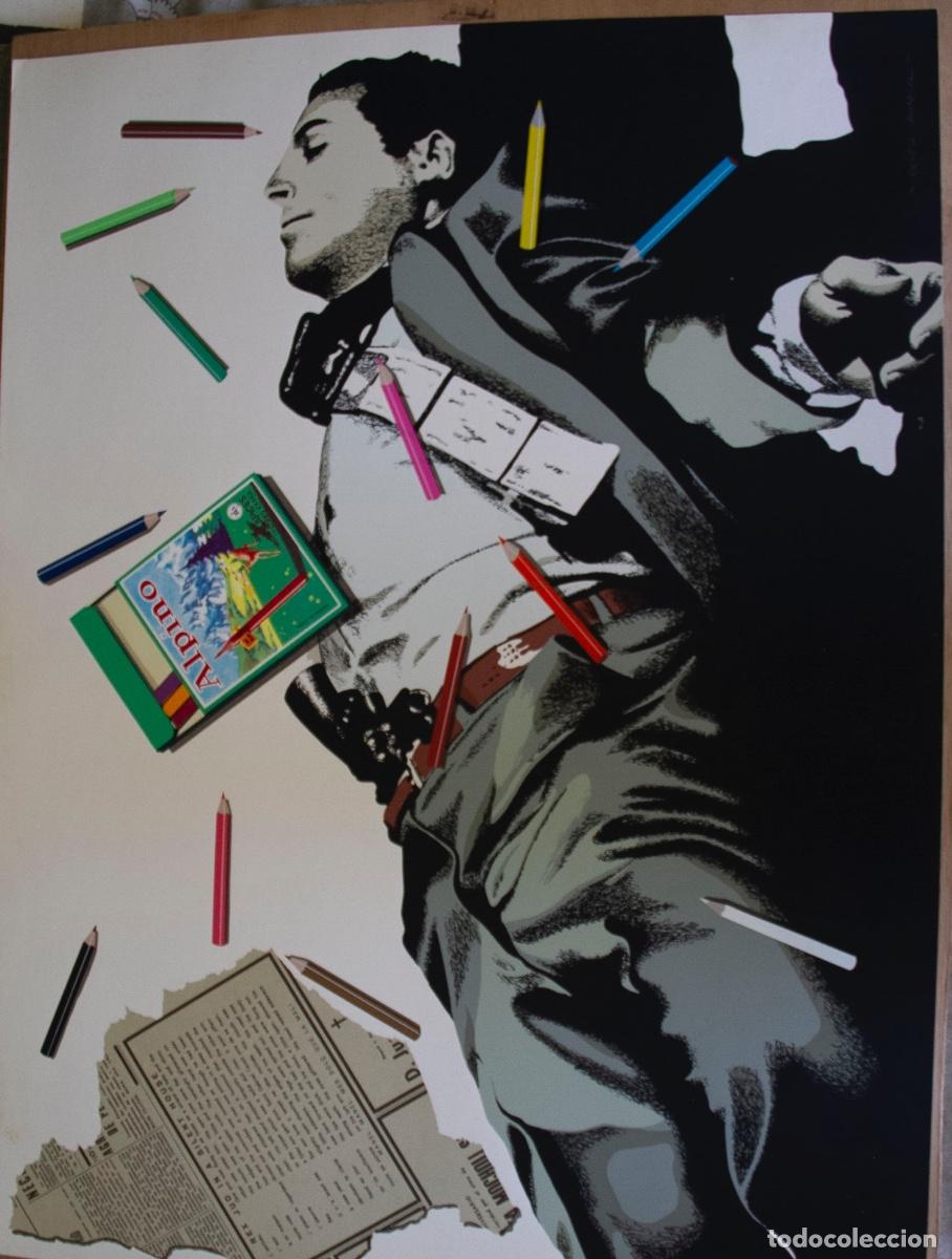 Arte: Equipo Cr&oacute;nica serigraf&iacute;a Serie Negra Alpino