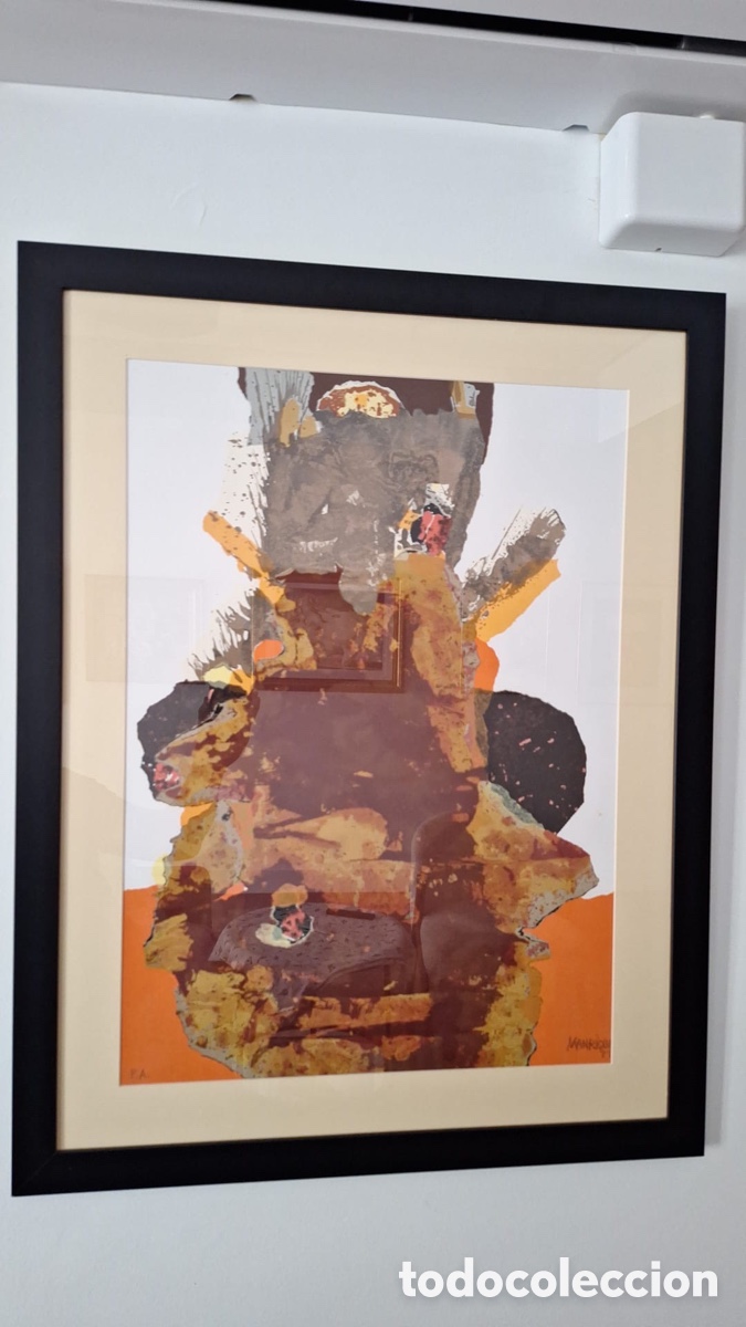 Arte: C&eacute;sar Manrique serigraf&iacute;a